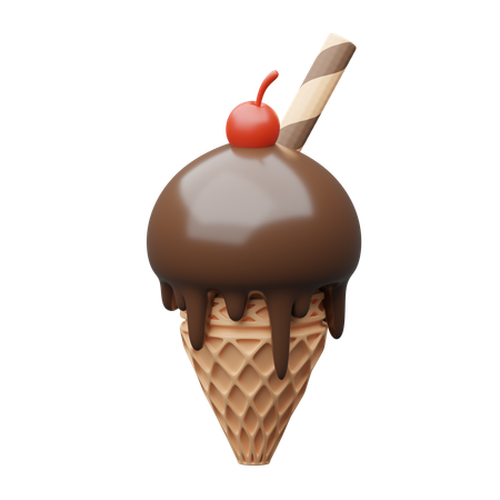 Eiscreme  3D Icon