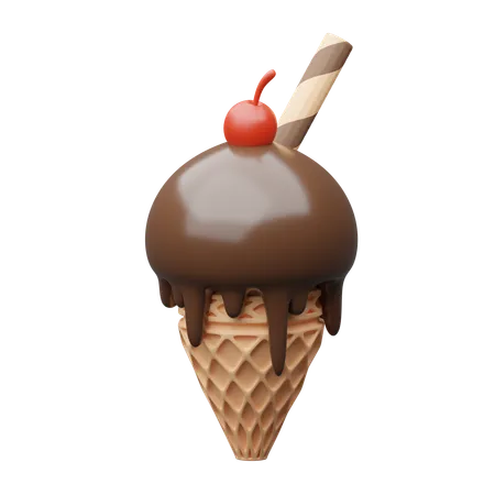 Eiscreme  3D Icon