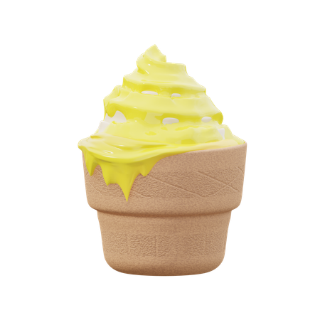 Eiscreme  3D Icon