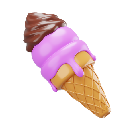 Eiscreme  3D Icon