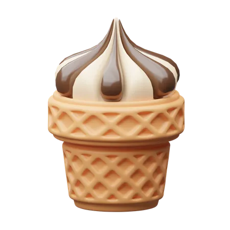 Eiscreme  3D Icon