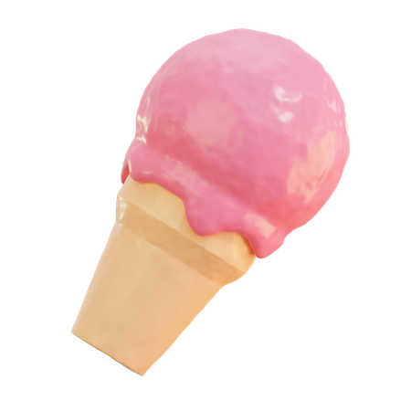 Eiscreme  3D Icon