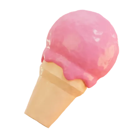 Eiscreme  3D Icon