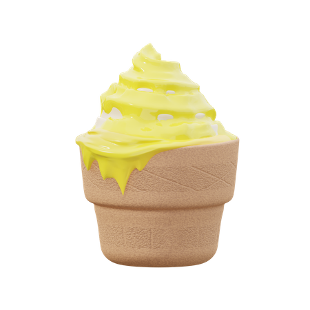 Eiscreme  3D Icon