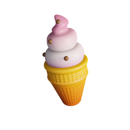 Eiscreme  3D Icon