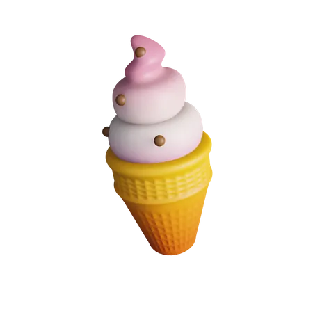 Eiscreme  3D Icon