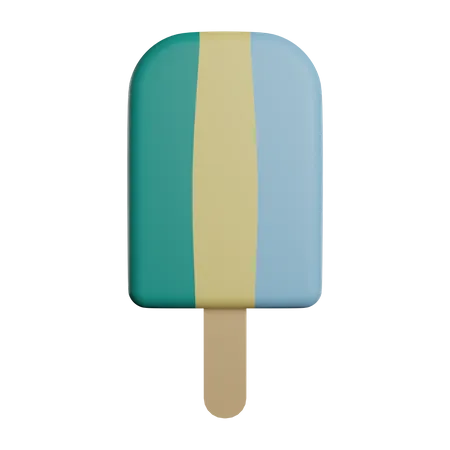 Eiscreme-Bonbons  3D Illustration