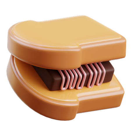 Eiscreme-Sandwich  3D Icon