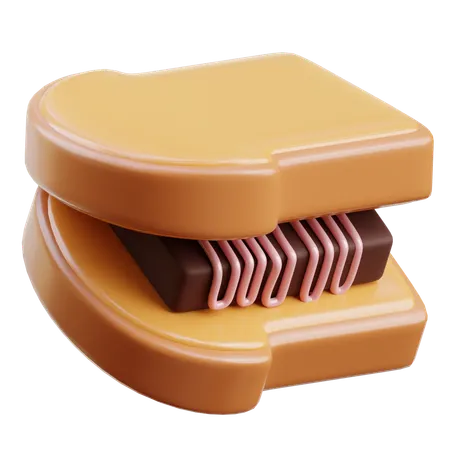 Eiscreme-Sandwich  3D Icon