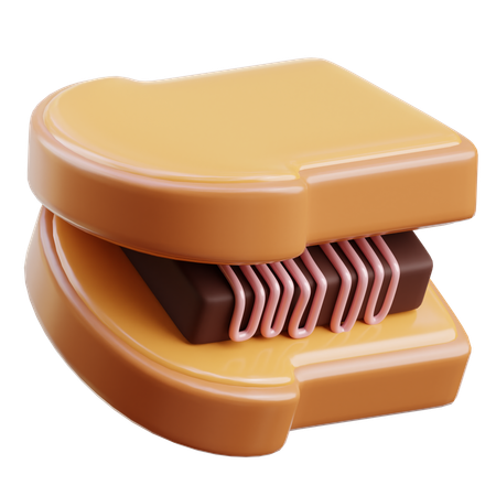 Eiscreme-Sandwich  3D Icon