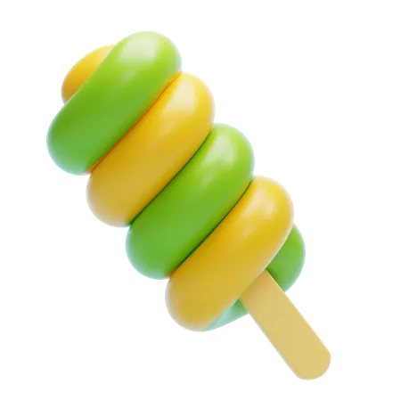 Eiscreme-Wirbel  3D Icon