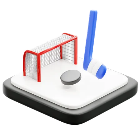 Eishockey  3D Icon