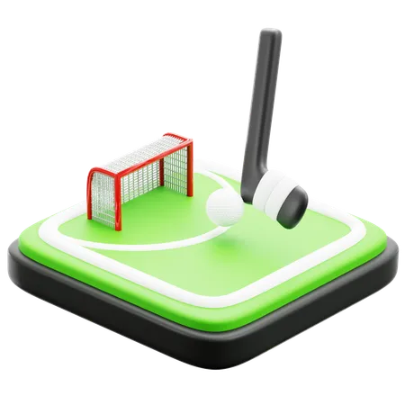 Eishockey  3D Icon