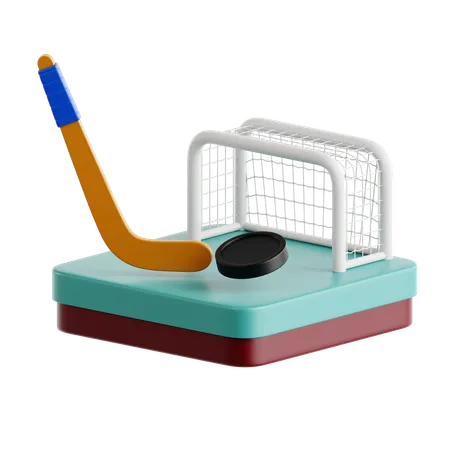 Eishockey  3D Icon