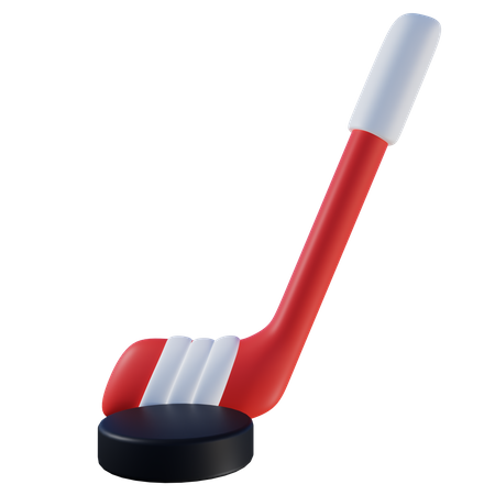 Eishockey  3D Icon