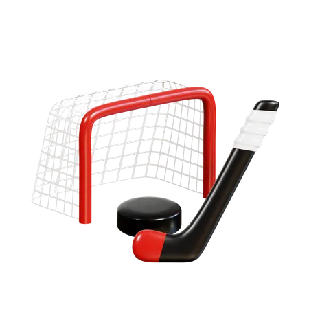 Eishockey  3D Icon