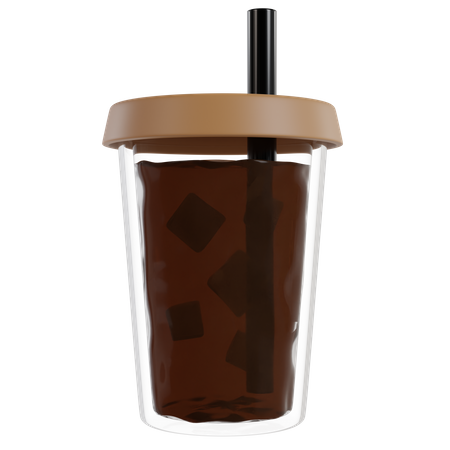 Eis Kaffee  3D Icon