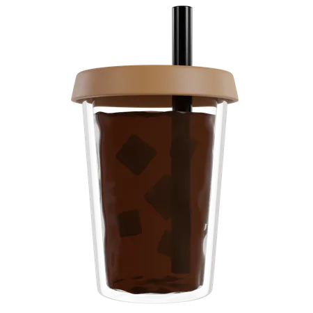 Eis Kaffee  3D Icon