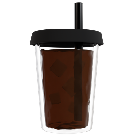 Eis Kaffee  3D Icon