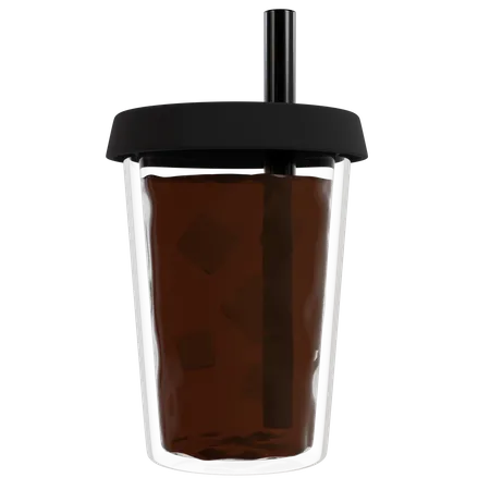 Eis Kaffee  3D Icon