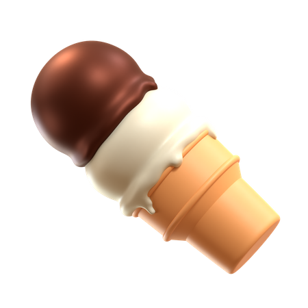 Eistütenschaufel  3D Icon