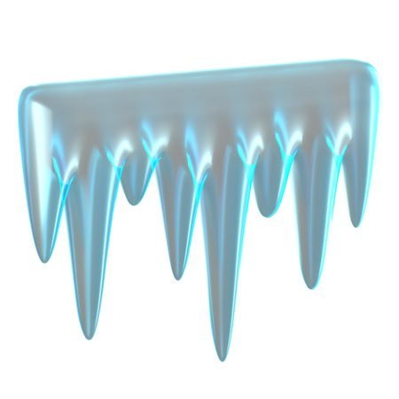 Eiszapfen  3D Icon