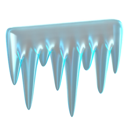 Eiszapfen  3D Icon