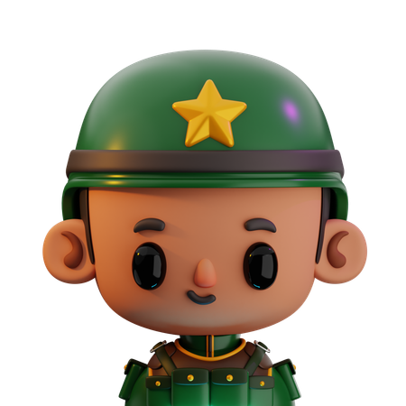 Ejército  3D Icon