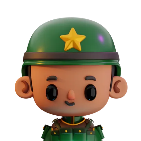 Ejército  3D Icon