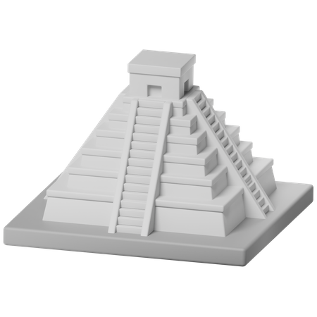 El chichén itzá  3D Icon