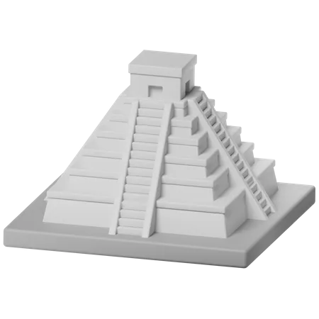 El chichén itzá  3D Icon