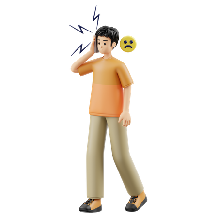 El hombre que cambia la salud mental  3D Icon