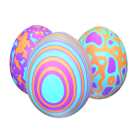 El huevo de Pascua  3D Icon