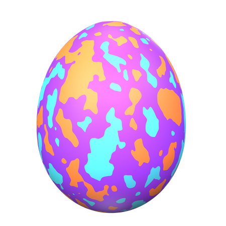 El huevo de Pascua  3D Icon