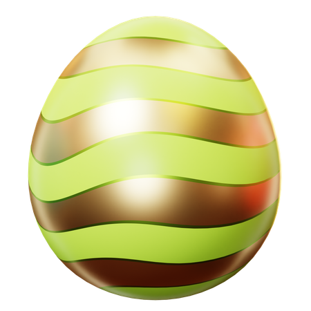 El huevo de Pascua  3D Icon