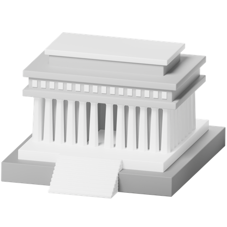 El monumento a lincoln  3D Icon