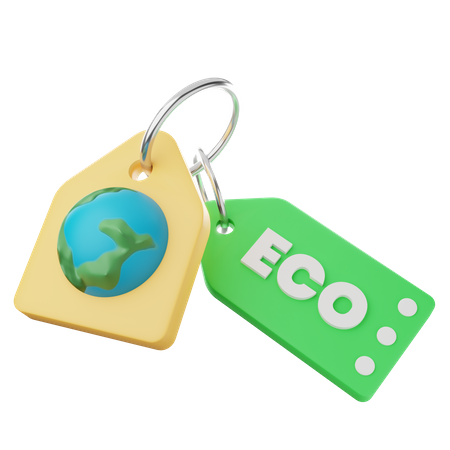 El precio ecológico  3D Icon