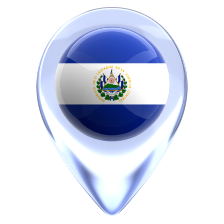 El Salvador  3D Icon