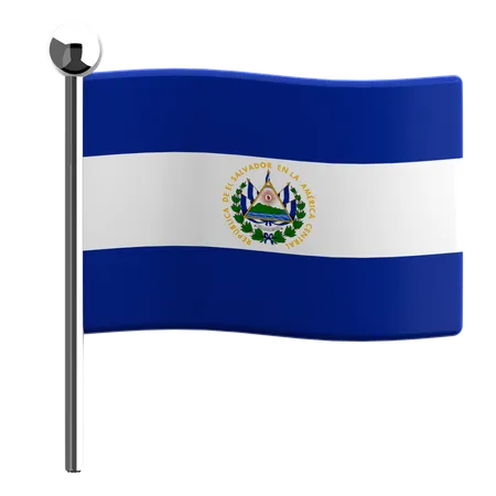 El Salvador  3D Icon