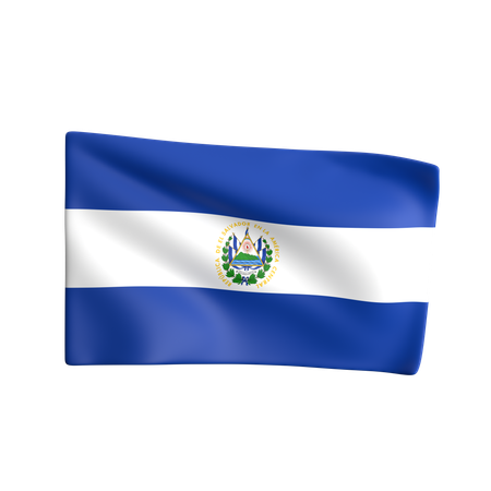 El Salvador  3D Icon