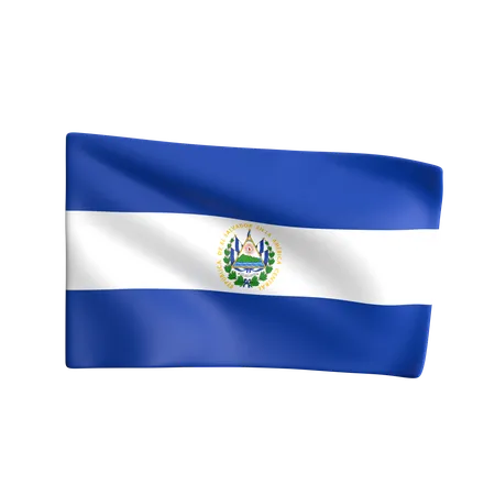 El Salvador  3D Icon