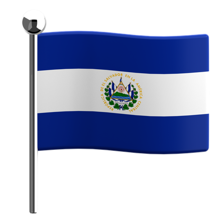 El salvador  3D Icon