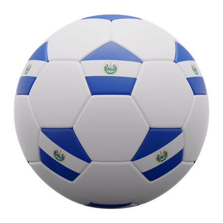 El Salvador Ball  3D Icon