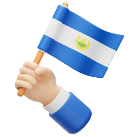 Bandeira de salvador  3D Icon