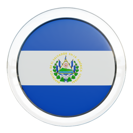 El-Salvador-Flaggenglas  3D Flag