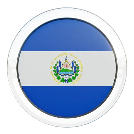 El-Salvador-Flaggenglas  3D Flag