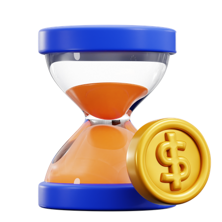 El tiempo es dinero  3D Icon