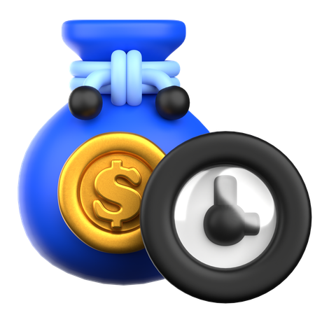 El tiempo es dinero  3D Icon