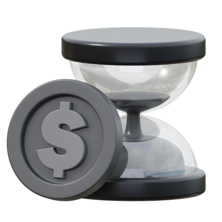 El tiempo es dinero  3D Icon