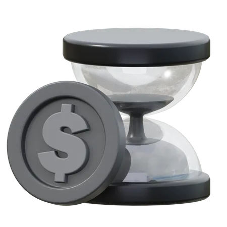 El tiempo es dinero  3D Icon